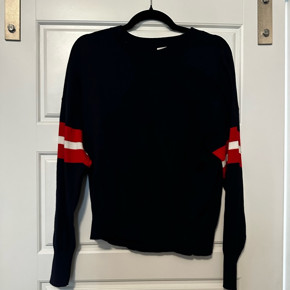 Velvet by Graham & Spencer Navy Sweater